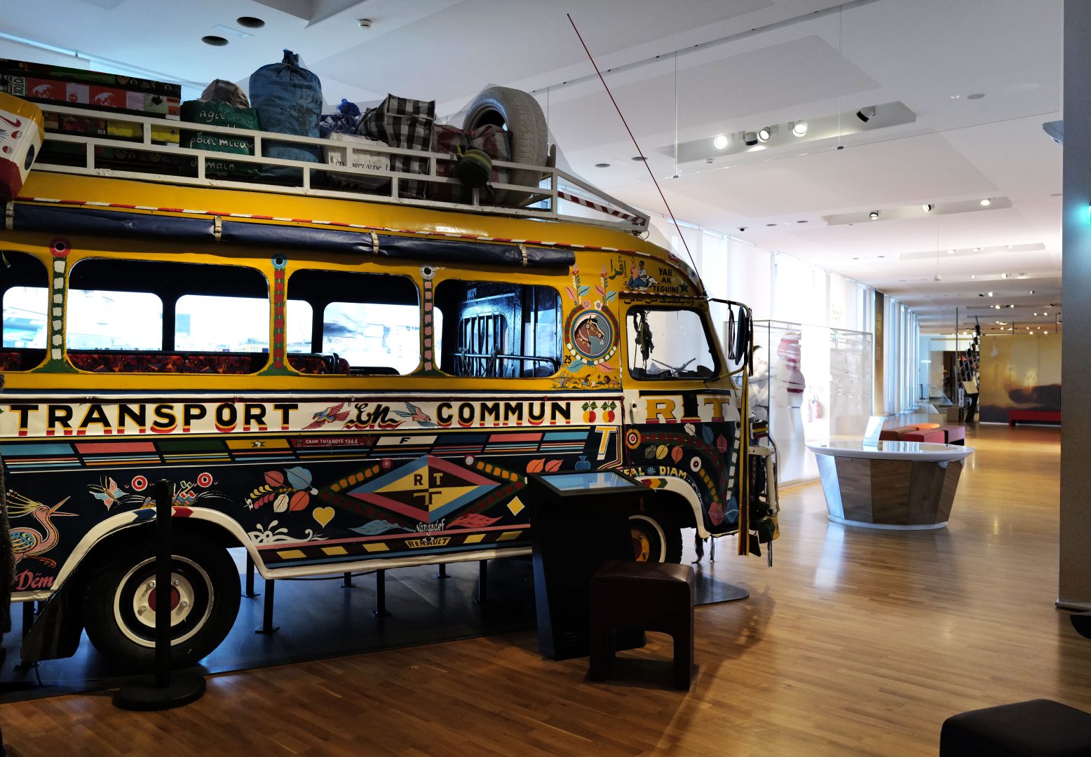 Van dans le musée de l'homme